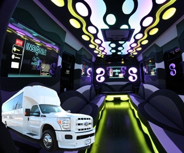 22 Passenger Limo Bus